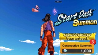 Lf Guaranteed Summons on Start Dash Banner | Dragon ball Legends