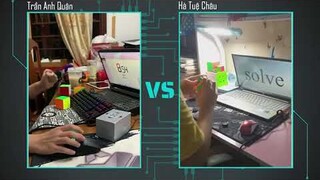 FINAL EE SUPER LEAGUE - Trần Anh Quân vs Hà Tuệ Chou || RUBIK BMT