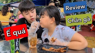 Quán vắng Như Ý cùng Quỳnh Lam review chân vịt Singapore siêu lầy tại khu ẩm thực Diva Cát Thy