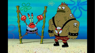 Ông Krabs lòng dạ đen tối đã lừa dối bọn trẻ và bị bắt quả tang đang định lẻn túi tiền của mình đi, 