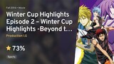 ðŸ‡¯ðŸ‡µ / KUROKO NO BASKET MOVIE 2 : Winter Cup Soushuuhen - Namida No Saki E