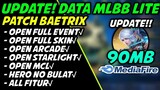 Data Mlbb Lite 90MB Patch Baetrix | Ml Lite | Mlbb lite Ori | Cara Atasi Lag & Patah Patah