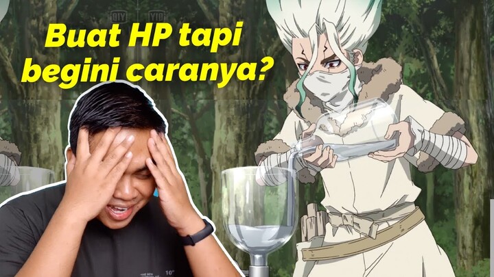 Apakah Anime Dr Stone Sesuai Sains? Proses Pembuatan HP | Episode 20 dan 21