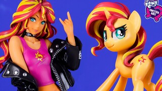 【手办来啦】寿屋 彩虹小马 余晖烁烁 Sunset Shimmer 美少女雕像系列 小马国女孩 4K画质