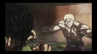 Kengan Ashura English dub Part2 Lihito vs Ohma Lihoto's Technique-Razors Edge