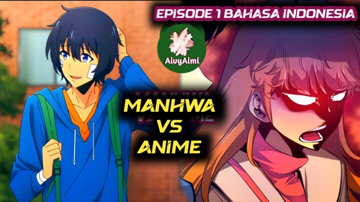Perbedaan Manhwa vs Anime Solo Leveling episode 1 bahasa Indonesia