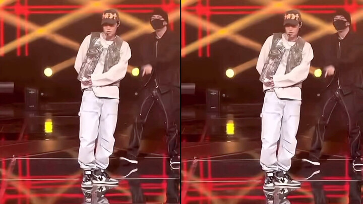 3D! Watch Kai dance Domino with parallel eyes! Method (xhs Ranjunni's little white socks method) Ple