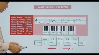 NHẠC LÝ GUITAR 8 PHÚT | BÀI 6B: QUÃNG (Tiếp theo)