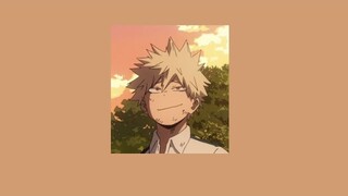 watching the sunrise with bakugou when he confesses; a playlist