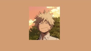 watching the sunrise with bakugou when he confesses; a playlist