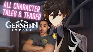 Boomer Reacts to Genshin Impact All Character Tales & Teasers