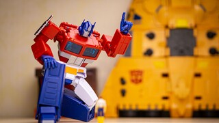 Optimus Prime terhebat! Pratinjau Cahaya Perdamaian Kubus Rubik MS-02, Bagian Satu