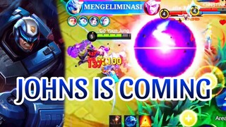 JOHN'S IS HERE