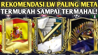 UPDATE REKOMENDASI LW PALING META SAAT INI! HARGA TERMURAH SAMPAI PALING MAHAL DI FC MOBILE YUAHPLAY