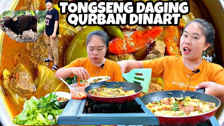 MASAK TONGSENG SAPI‼️ DAPAT DAGING QURBAN DARI DINART 🤗