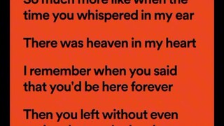till my heartaches end #bilibili #by kz tandingan