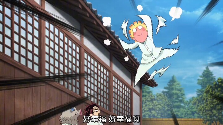 鬼灭三小只蝶屋训练爆笑场面/早熟善子完美诠释什么叫汝之蜜糖，彼之砒霜