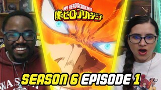 THE BEGINNING! | My Hero Academia Season6 Episode 1 Reaction