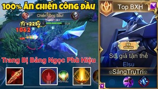 Combo Build Đồ Elsu 100% Ăn Chiến Công Đầu Vẩy 1 Viên 1 Mạng Hủy Diệt Rank Mùa 3 - 2023 - Top Elsu