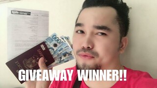 PANALO AKO | sa pa giveaways ni madam Jozun