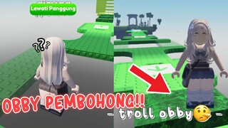 Troll Obby!?? 🤥💢 JANGAN PERCAYA STAGE DI OBBY INI! *50 Stage Challenge* | Roblox Indonesia 🇮🇩 |