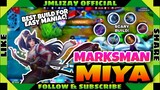 MANIAC KILL using DEADLY META & SCARY Build by "MARKSMAN MIYA"! 4-MAN single Kill #miyagameplay