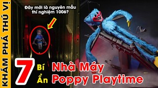 🔥 Giải Mã 7 Bí Ẩn Ly Kỳ Và Đáng Sợ Ẩn Giấu Trong Nhà Máy Poppy Play Time Mà Không Ai Nói Bạn Biết