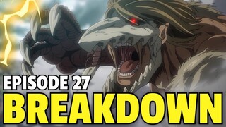 The NEW JAW TITAN!? Falco's TRUE POWER EXPLAINED | Attack on Titan Season 4 Episode 27