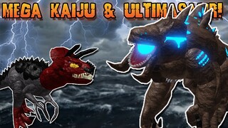 HOW TO GET MEGA KAIJU AND ULTIMASAURUS BADGE! | Roblox Kaiju World!