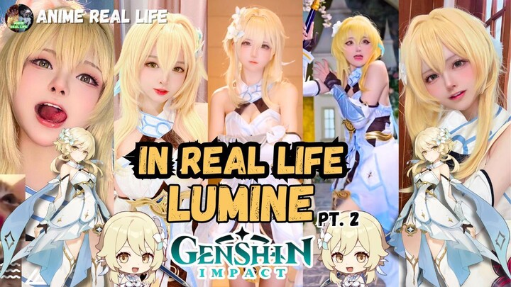 COSPLAY LUMINE, LUMINE IN REAL LIFE PART 2, ANIME IN REAL LIFE, COSPLAY ANIME, COSPLAY VIDEO