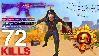 72 KILLS!🔥 IN 2 MATCHES FASTEST GAMEPLAY With BEST OUTFIT😍PUBG MOBILE