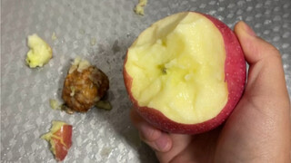 The beef meatballs my girlfriend made are a bit tough on the teeth...