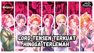 Urutan 8 Lord Tensen Terkuat Di Jigokuraku