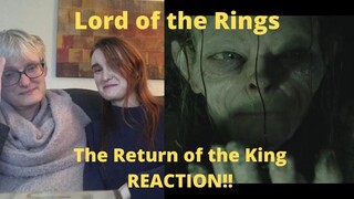"Lord of the Rings: The Return of the King" Part One REACTION!! Gollum's getting on my nerves...