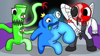 RAINBOW FRIENDS, but They're MUTANTS! (Cartoon Animation)