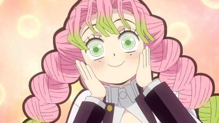 Demon Slayer: Rianzhu is so cute, please let me see how to sheath the sword again, Ms. Kanroji
