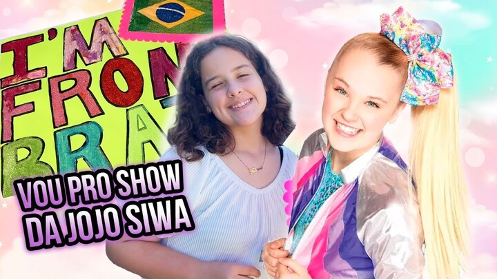 VOU PRO SHOW DA JOJO SIWA- Fizemos Um cartaz Pra Chamar a atenção Dela