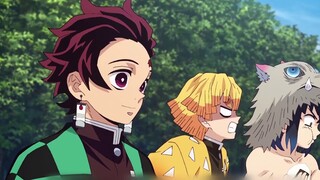 [ Kimetsu no Yaiba ] Inosuke jatuh dari langit