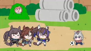 [ Uma Musume: Pretty Derby 聳動漫] The hot girls playing soccer with Koori