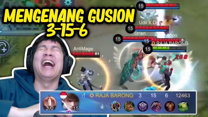 Mengenang 1 Tahunnya Gusion 3-15-6 Seorang Emperor - Mobile Legends