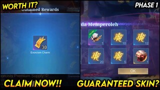 CLAIM 30 TOKENS (PHASE 1) EXORCISTS EVENT 2024 - MLBB