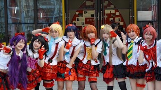 วันนี้พวกเรา (ไอดอลวิทยาเขตตัวจริง!) Chongqing Yucai Animation Club [Lovelive! -