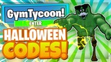 GYM TYCOON CODES *🎃HALLOWEEN UPDATE* ALL NEW UPDATE OP CODES! Gym Tycoon Roblox