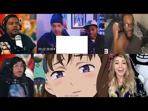 SEVEN DEADLY SINS EPISODE 2X6 REACTION MASHUP!!