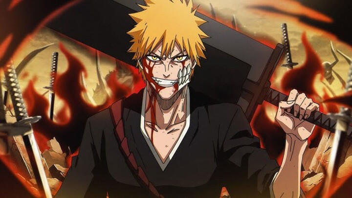 Anime Bleach sangat sengit pertarungan membasmi iblis MC ini brutall🔥🥶( Lycris x AMV)#