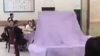 การจัดโต๊ะอาหารแบบแปลกๆ