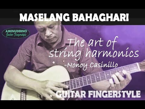 Maselang Bahaghari, (ERASERHEADS) guitar fingerstyle arrangement - Nonoy Casinillo
