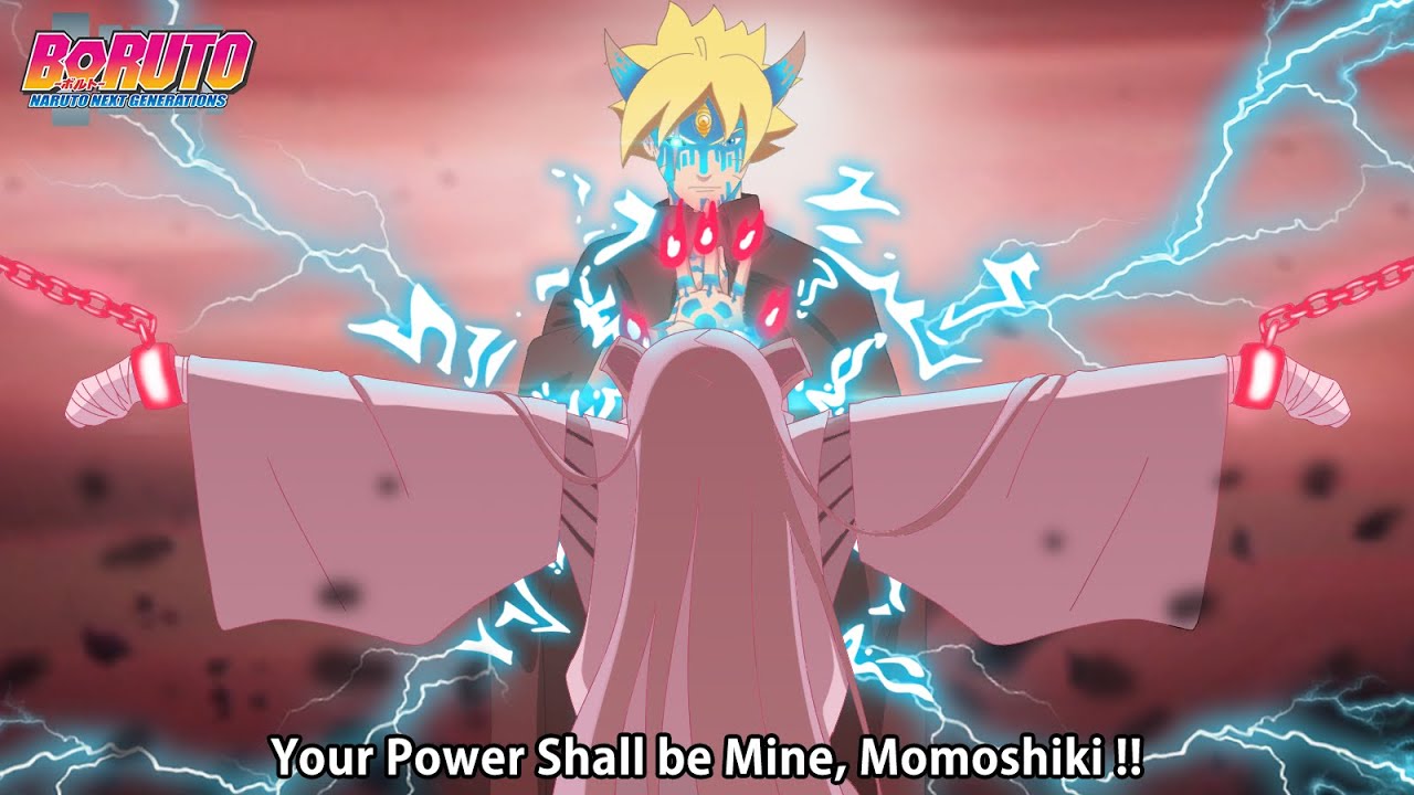 Boruto : Naruto Next Generations on X: Momoshiki Otsutsuki in