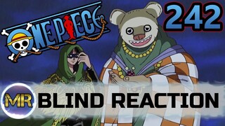 One Piece Episode 242 Blind Reaction - IT STARTS..