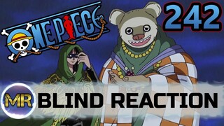 One Piece Episode 242 Blind Reaction - IT STARTS..